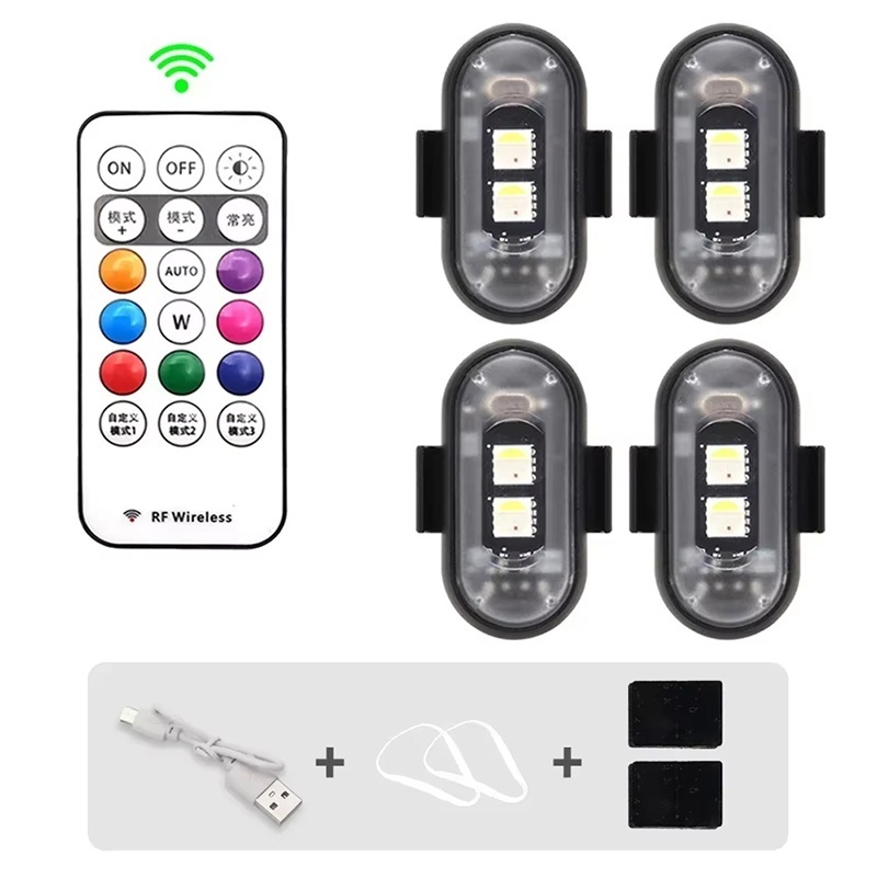 Drone Strobe Light - Lampu Strobo LED dengan Kontrol Jarak