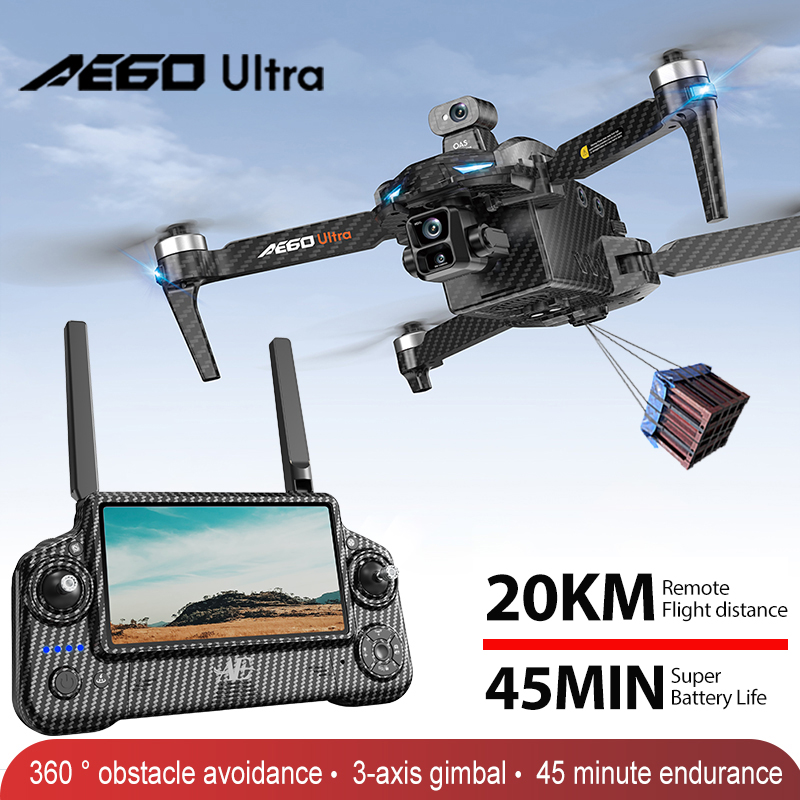 Drone Battery Adapter - Drone Profesional AE60 GPS Kamera 8K