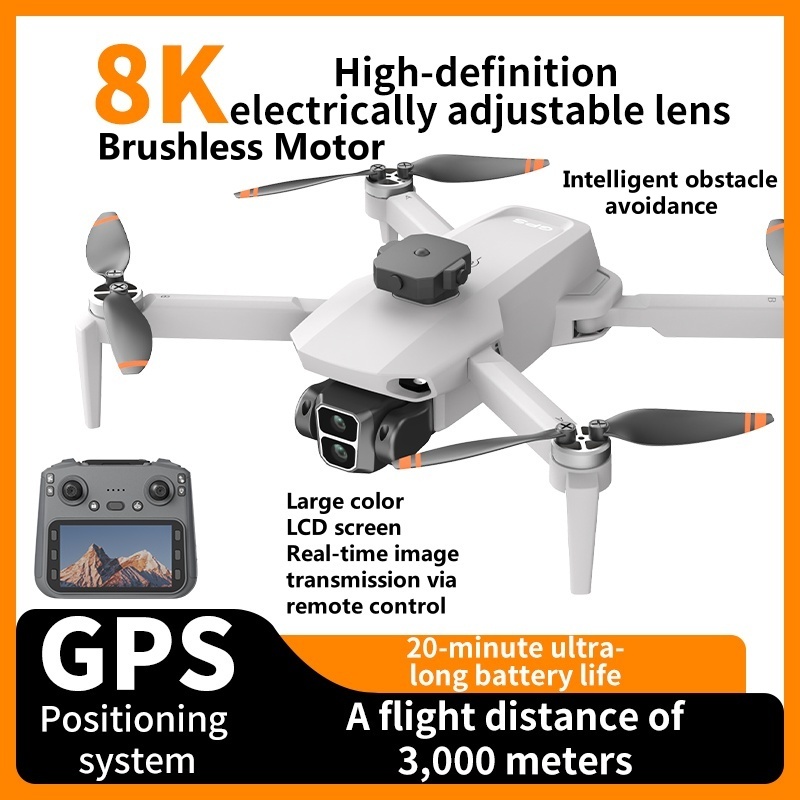 Drone RC 8K ESC dengan Kamera, - Drone Controller Screen ulasan dan harga