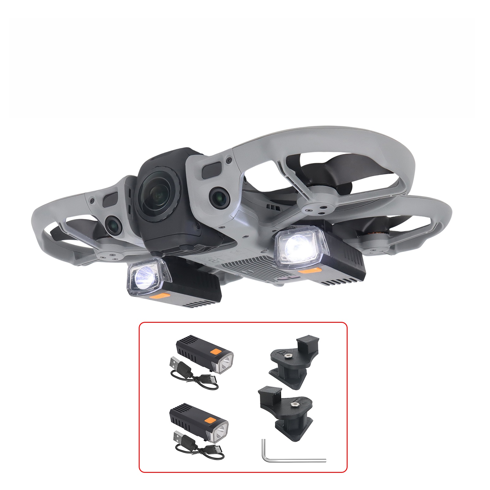 Lampu Penerangan Malam untuk D - Drone Strobe Light ulasan dan harga